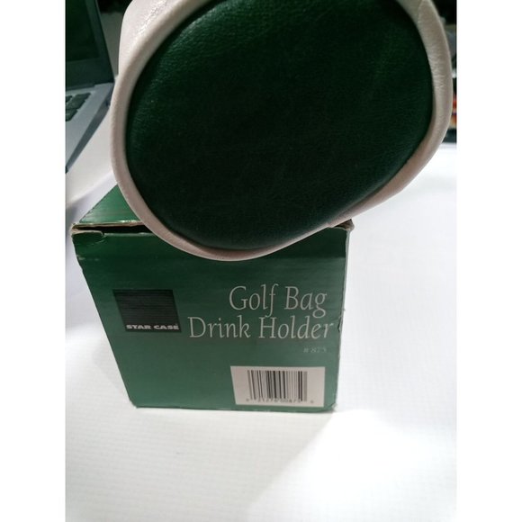 Star Case Golf Bag Drink Holder Insulated Drink Holder Nib Giftware Clip Pocket - Picture 4 of 11
